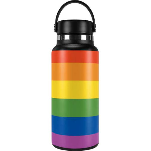 The Rainbow Flag Hydro Flask 32oz Wide Mouth Skin